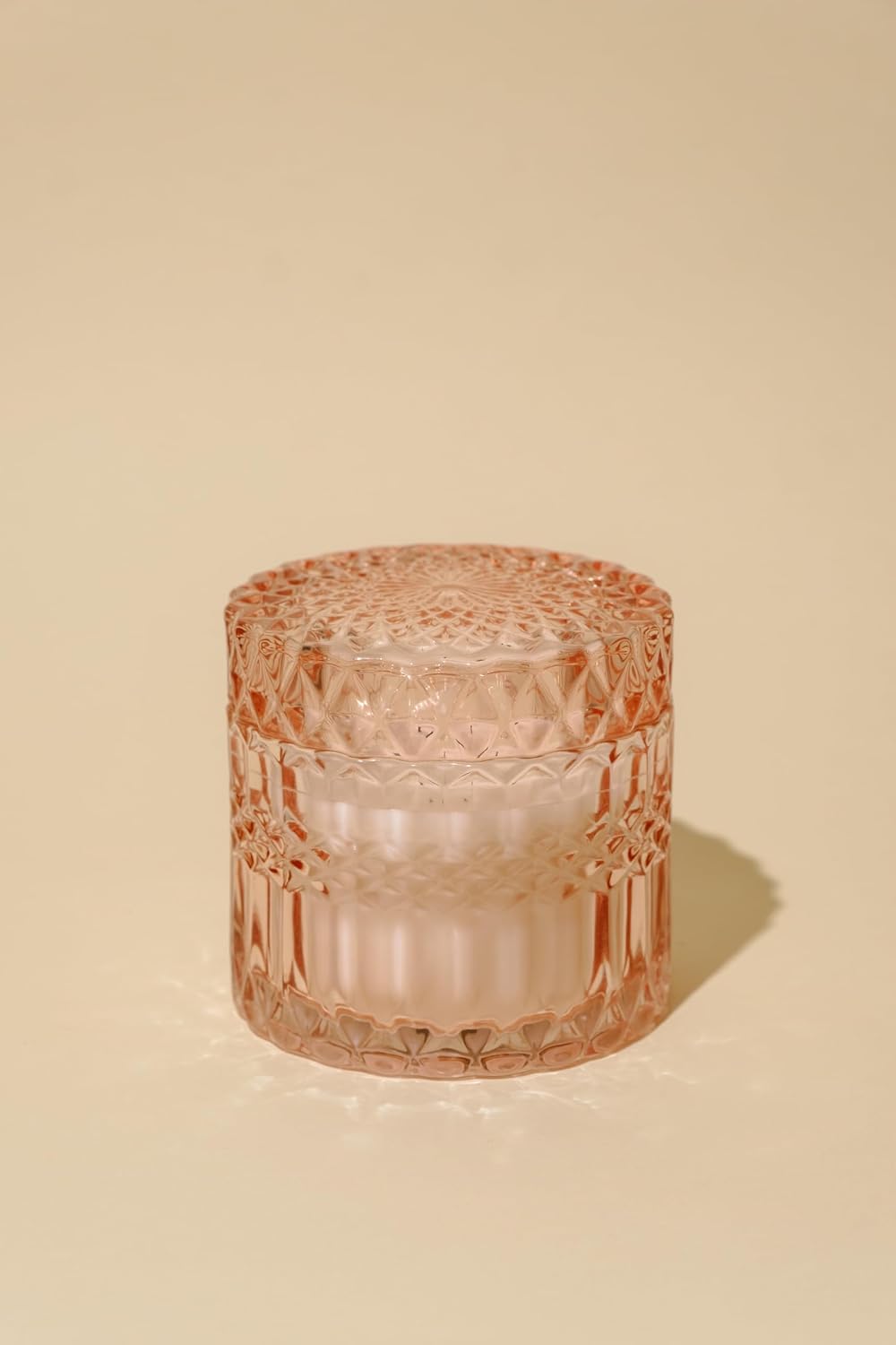 Poured in California | Apricot Pomelo | Pink | Disco Party Collection | 6 oz, 35 Hour Burn Time | Made to Set The Mood | Created with Natural Soy Wax and Essential Oils