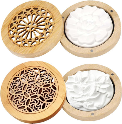 4Pcs Aroma Stone Set, Passive Diffuser, Passive Diffusers for Essential Oils Suitable for Create a Spatial Atmosphere