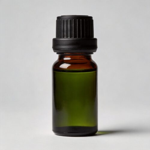 Dark Brown Glass Essential Oil Bottle