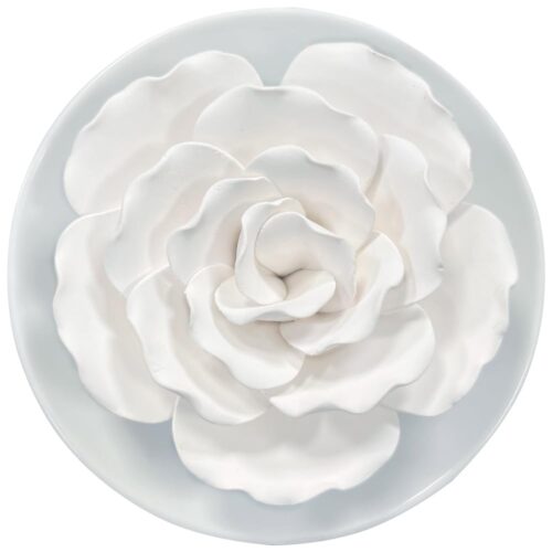 Lotus Ceramic Flower Aroma Stone with Base
