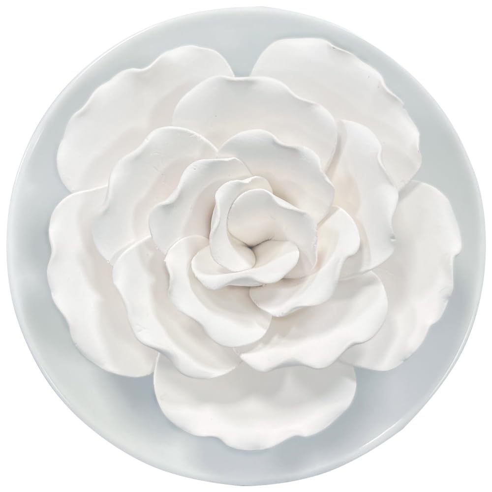 Lotus Ceramic Flower Aroma Stone with Base