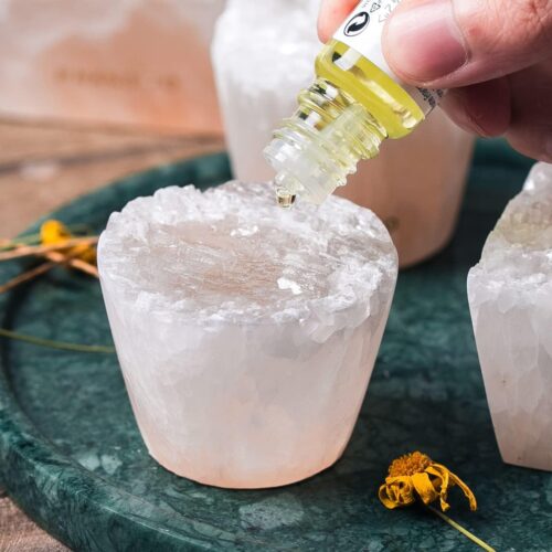 Natural Selenite Aroma Stone