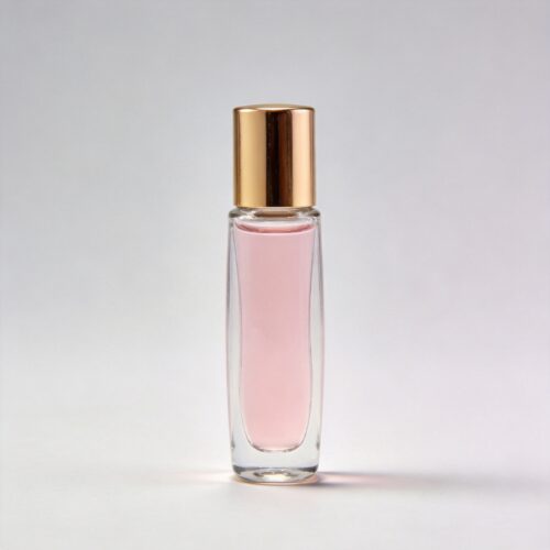 Tall Slim Clear Essential Oil Bottle