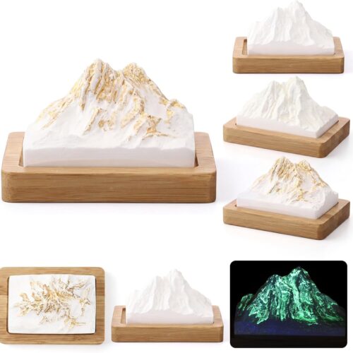 Snow Mountain Gypsum Aroma Stone Set of 3