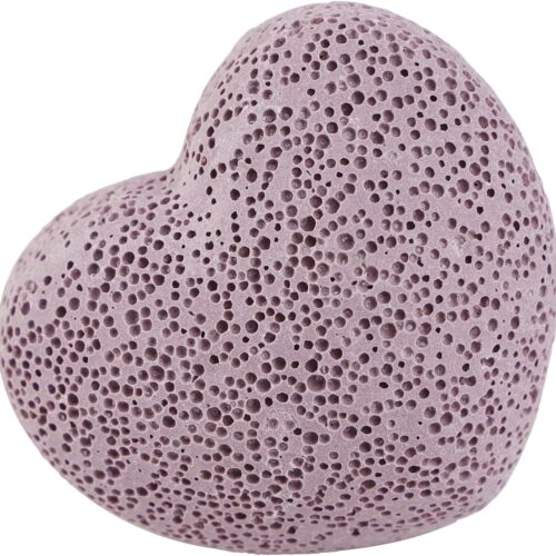 Heart Shaped Lava Rock Pocket Aroma Stone